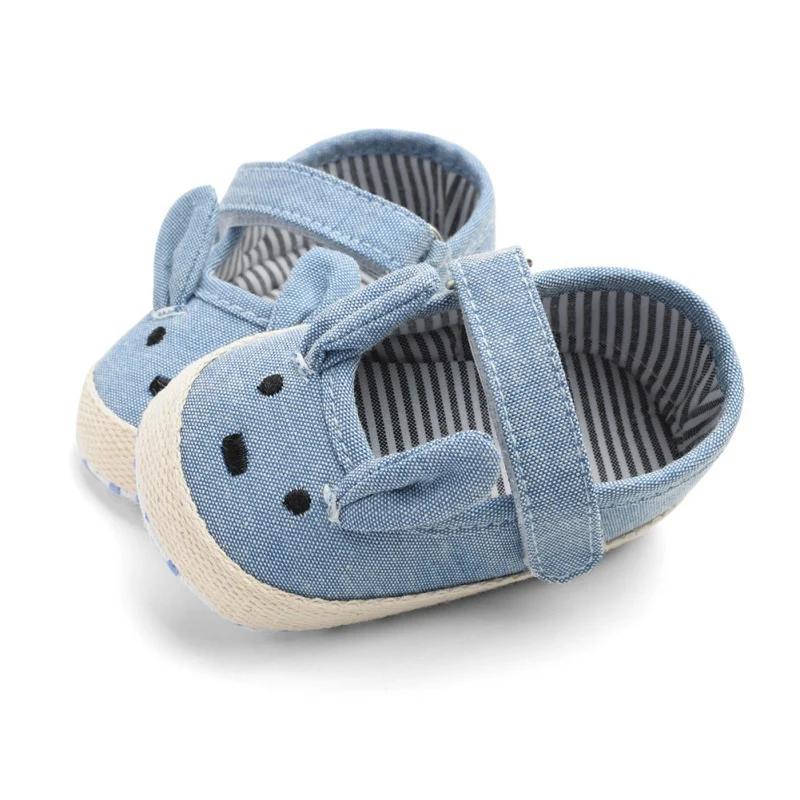 Bunny Spring and Autumn Single Shoes Baby Princess Slip Breathable Toddler | First Walkers