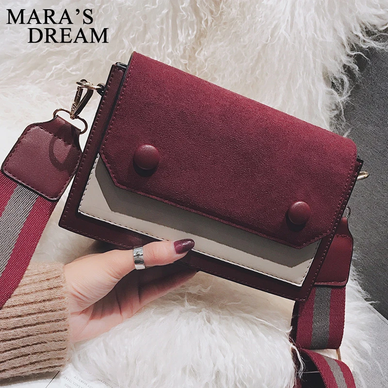 Mara's Dream Flap модная однотонная сумка женская сумочка знаменитая Лоскутная