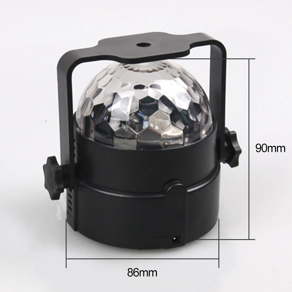 Led DJ сцена с прожекторами для дискотеки RBG шариковая сценическая лампа Звук