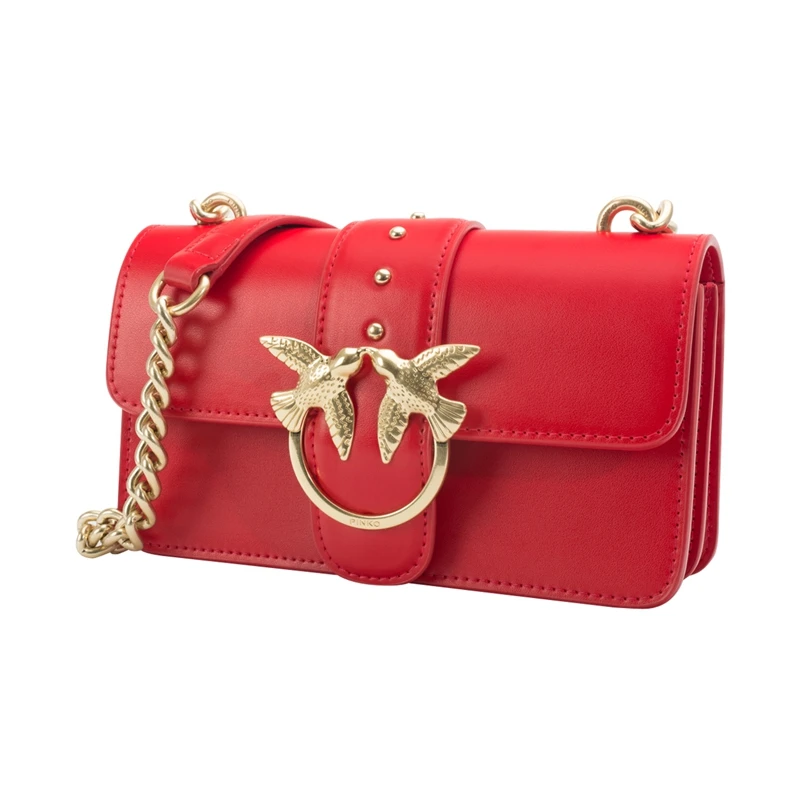 Pinko Women Mini Love просто 2 Tracolla Vitello Seta плечевой мешок 1p21dt Y5EU | Багаж и сумки