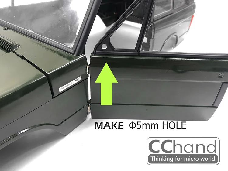 Комплект резиновых зеркал заднего вида cchand для автомобилей 1/10 CChand Range Rover RC |