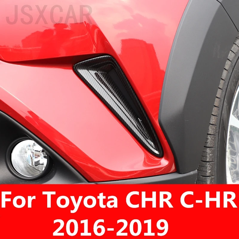 Для Toyota CHR C HR 2016 2019 передняя решетка противотуманная фара рамка для бровей Крышка