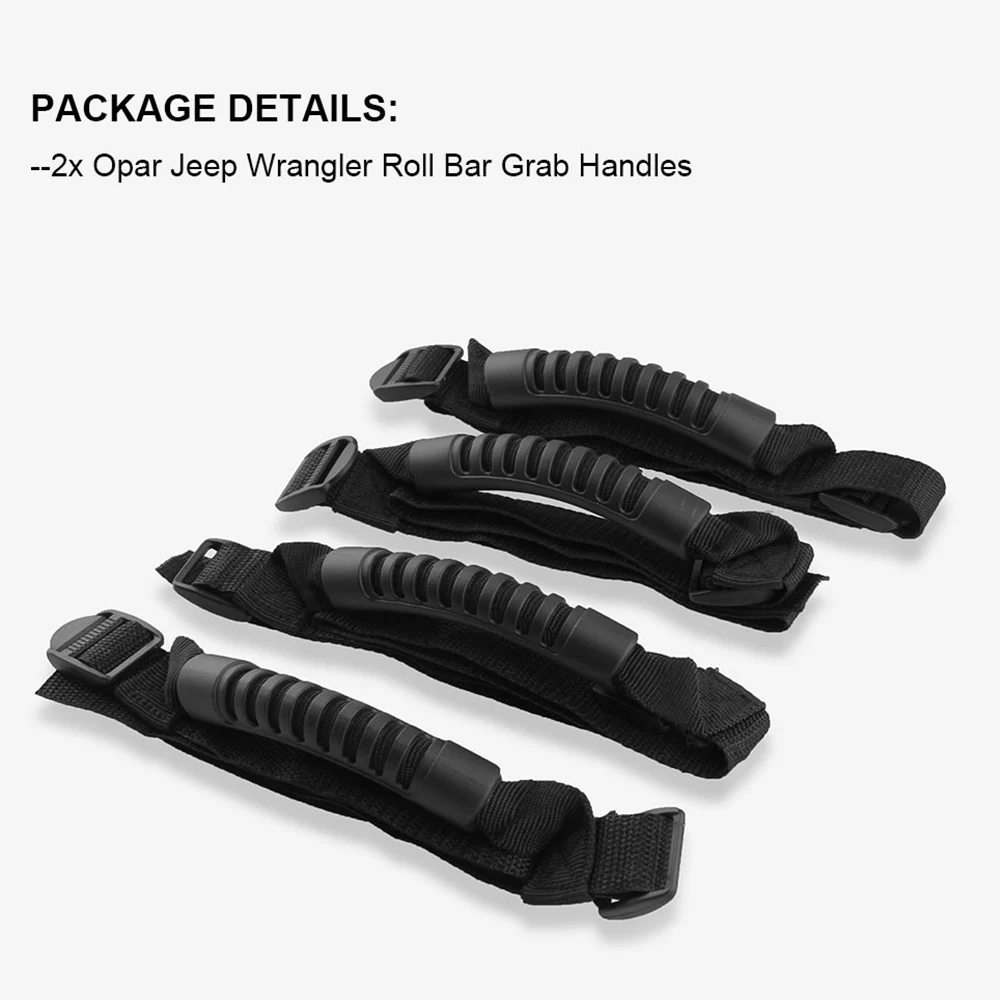 DJSona 4 шт. захватные ручки рукоятка Тяговая планка для Jeep Wrangler YJ TJ JK JKU Sports Sahara Freedom