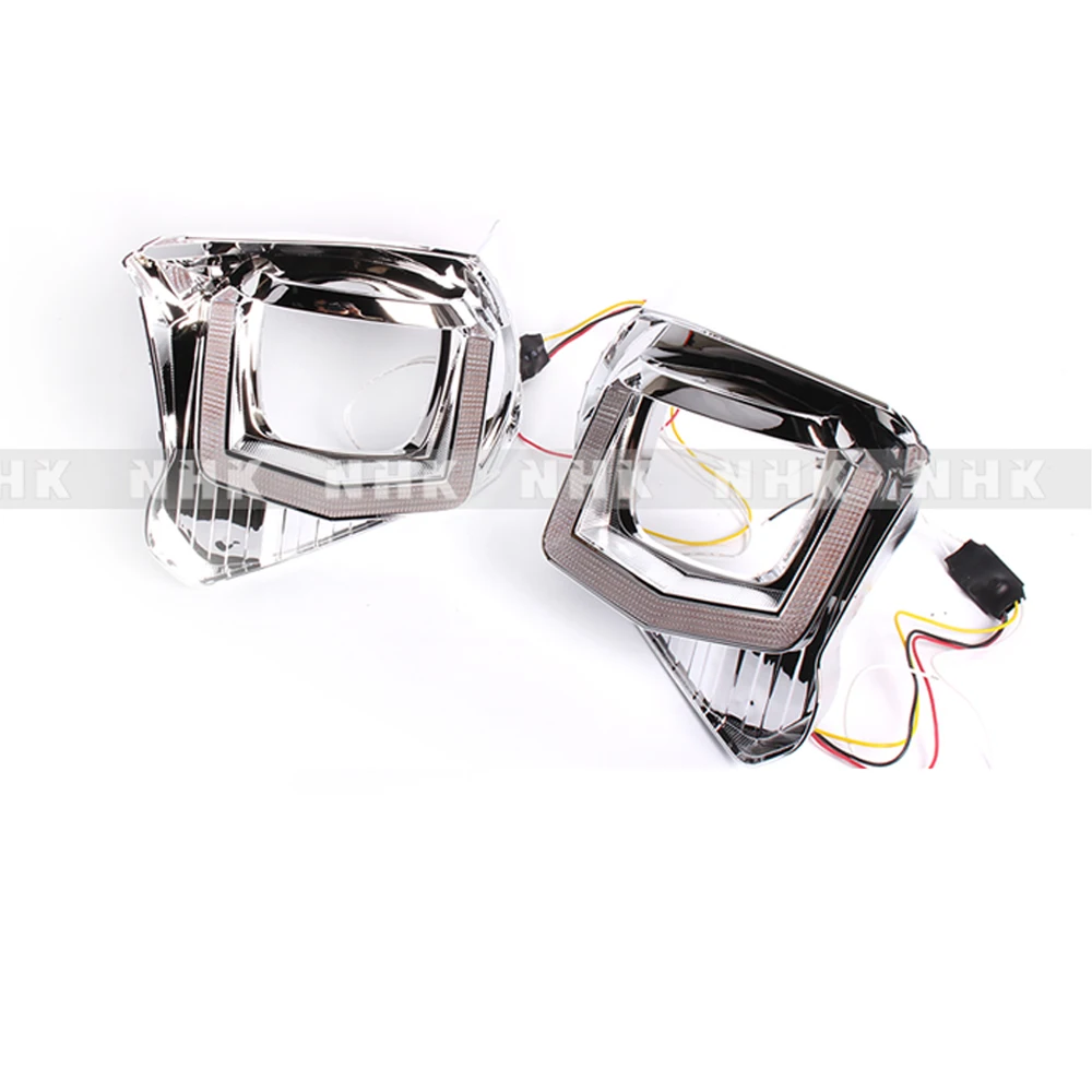 car headlight headlamp high liner lamp upgrade for Toyota Tundra without Damage HID Projector Lens q5 hella5 Car assembly | Автомобили и