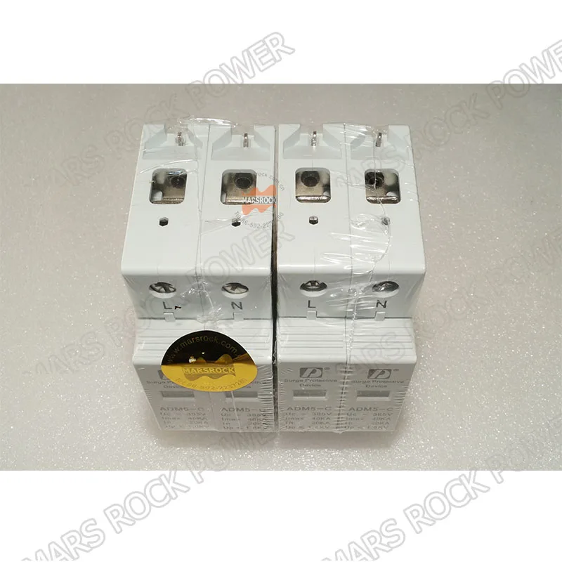 20 40KA 220V AC 2P Din Rail House защита от перенапряжения осветления скачков напряжения