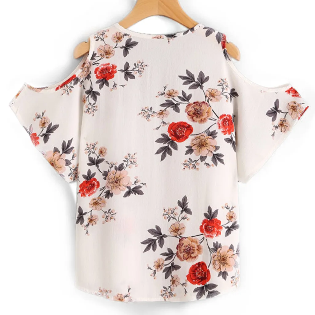 Женский топ с v-образным вырезом модная футболка коротким рукавом для покупок