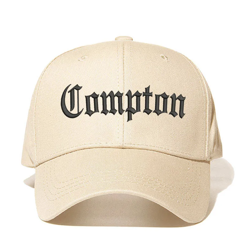Compton, мужская бейсбольная кепка со старинной вышивкой, унисекс, хлопковая кепка для папы, летняя бейсболка, женская, на заказ, Прямая поставка