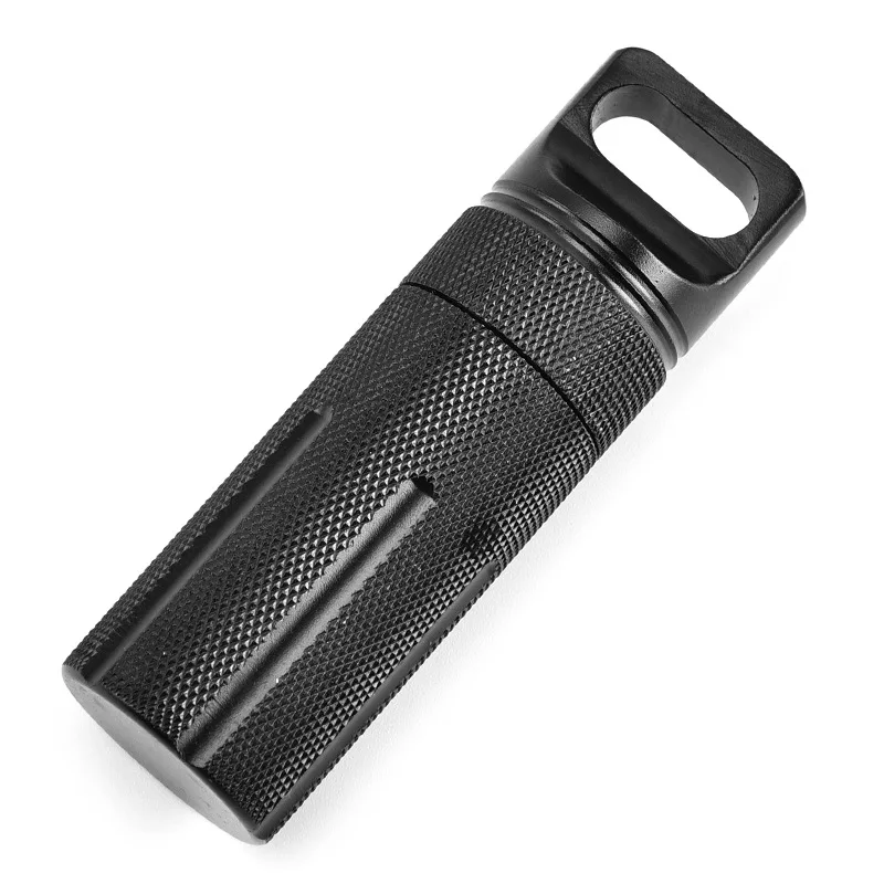 A Capsule EDC Waterproof Hike Box Survive Seal Trunk Container Case Holder Storage Camp Medicine Match Pill Outdoor Dry Bottle - Цвет: A