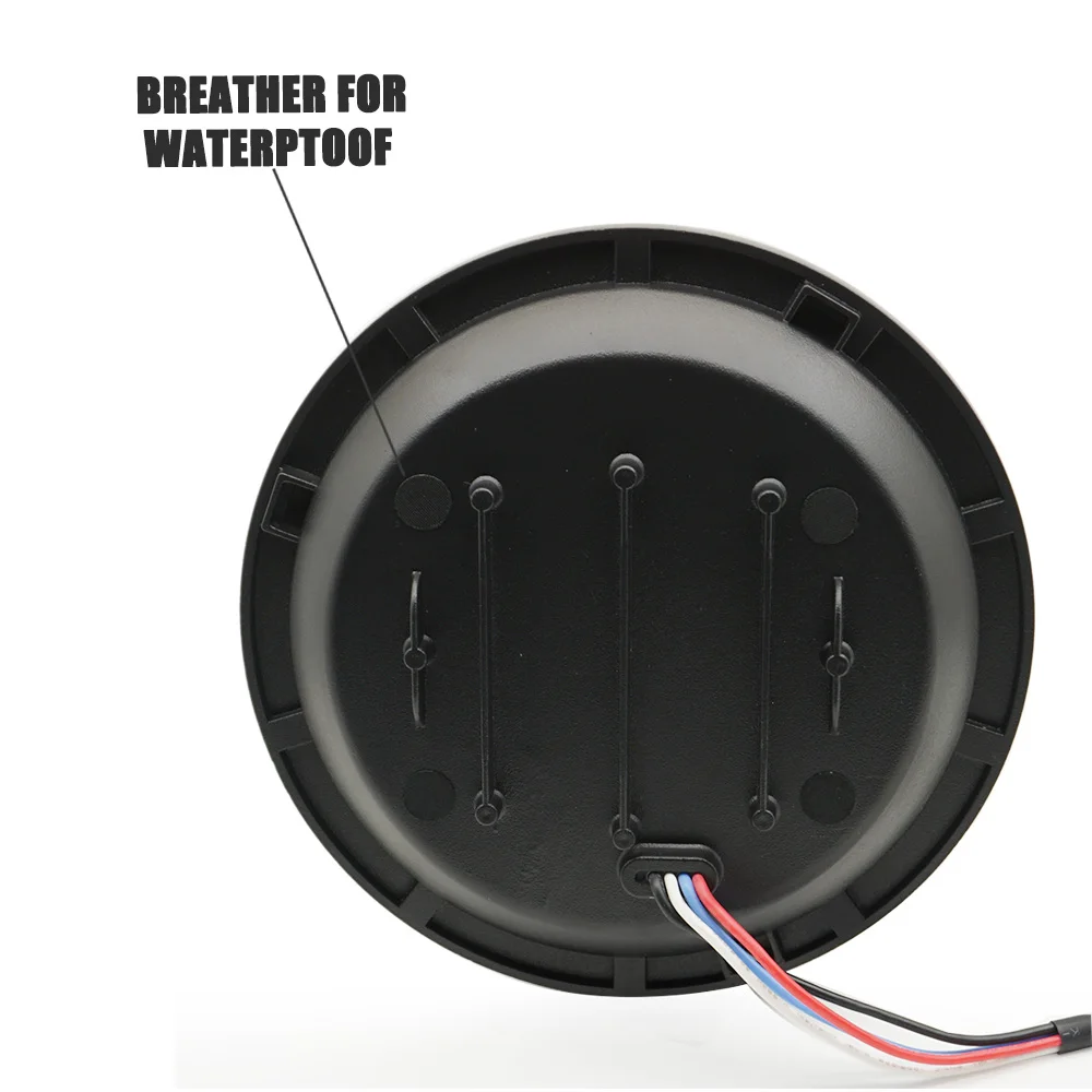 Светодиодный головной светильник 7 дюймовый автомобильный круглый с DRL