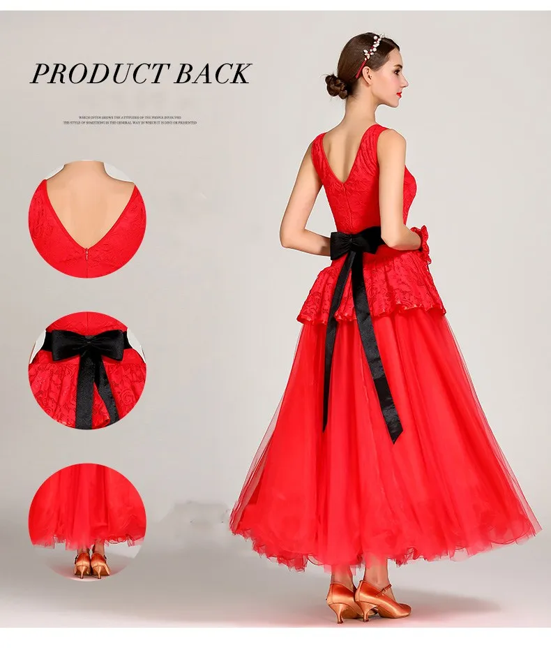 women ballroom waltz dress rumba standard smooth dance dresses Standard social dress Ballroom dance competition dress for woman