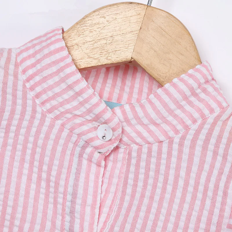 Комплект летней одежды для маленьких девочек Модная хлопковая Футболка с