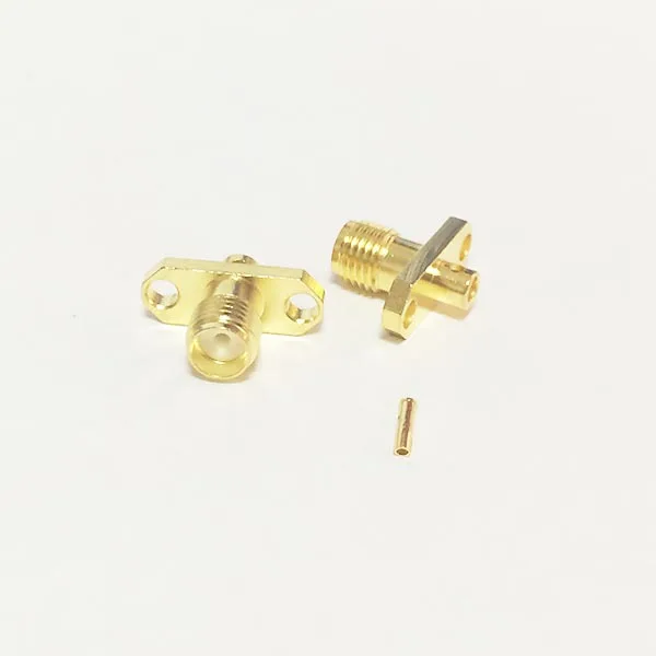 1 шт. гнездовой разъем SMA RF коаксиальный модем коннектор 2-отверстие крепление на
