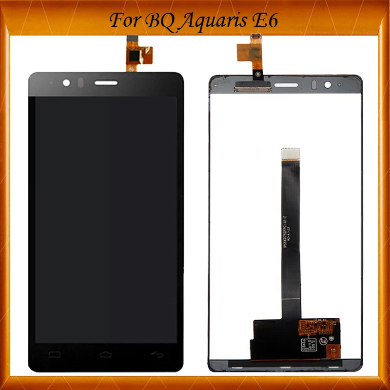 100% Tsted OK для BQ Aquaris E6 IPS5K0750FPC A1 E ЖК дисплей кодирующий преобразователь сенсорного