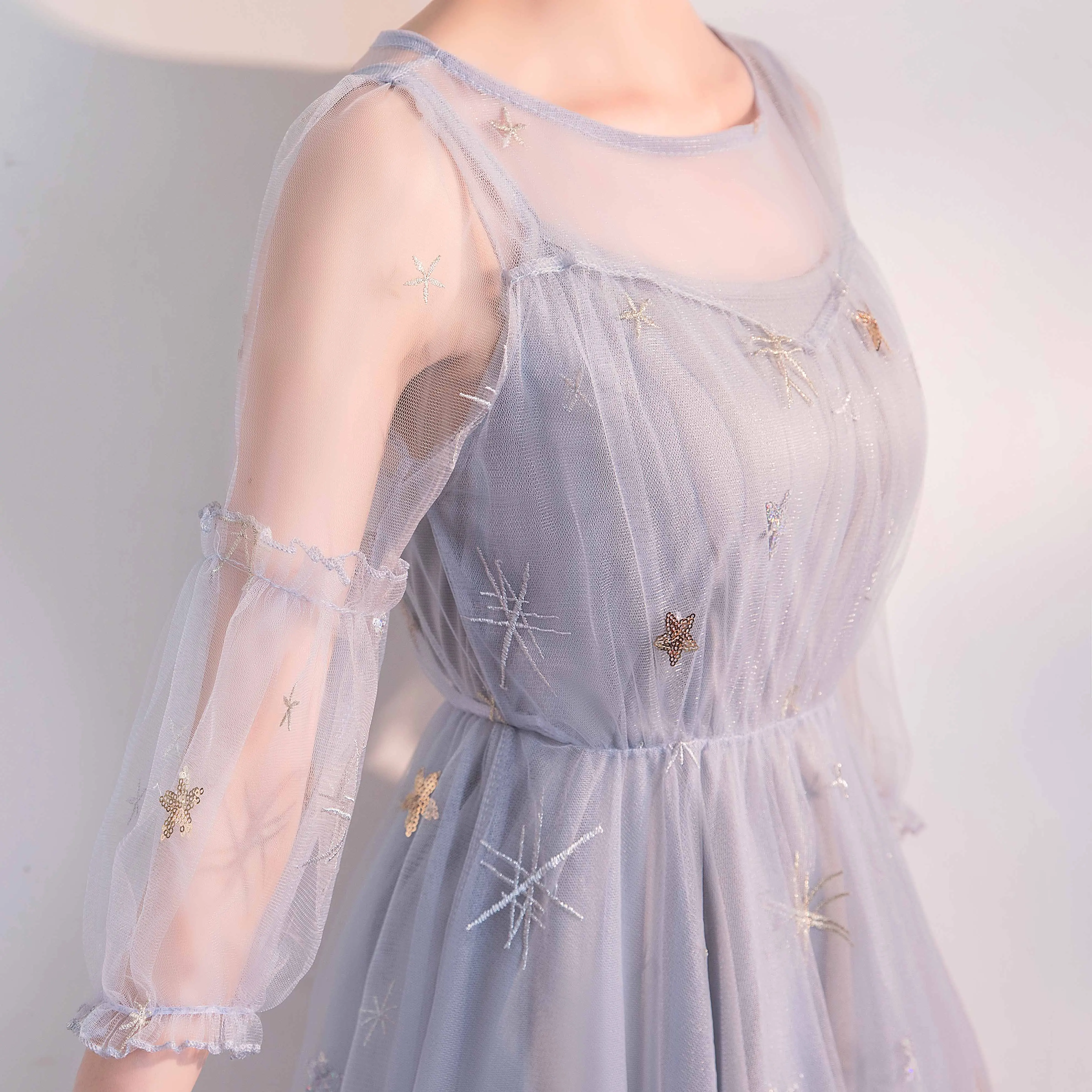 Сексуальное короткое платье подружки невесты с блестками для выпускного вечера