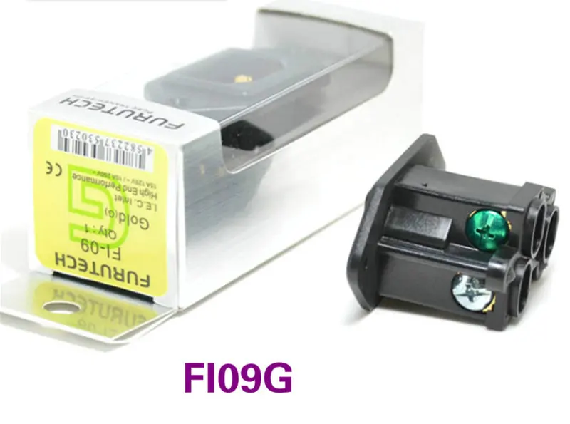 Hi End power tailstock натуральная FURUTECH позолоченный FI09 Solderless tail блок питания FI 09 (G) (R) DIY