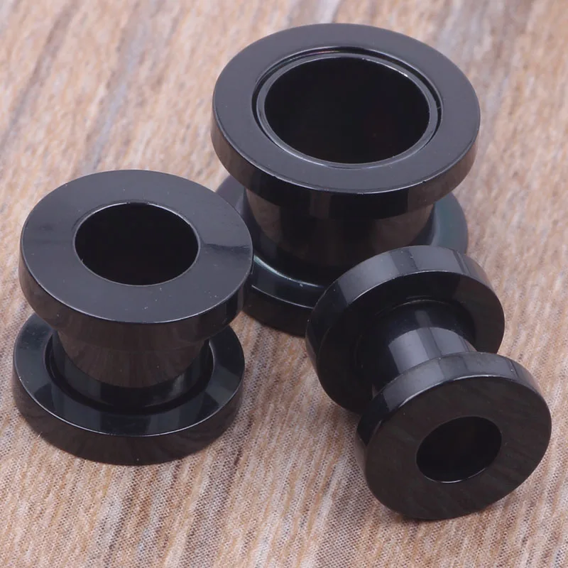 Заглушки для тела 100 шт./лот микс 2-10 мм Размер ювелирные изделия из нержавеющей