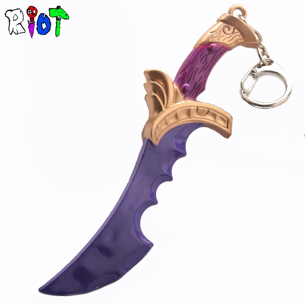 Игры вокруг DOTA2 Cuenca скрытый нож брелок TI5 модель оружия аксессуары лезвие миф в