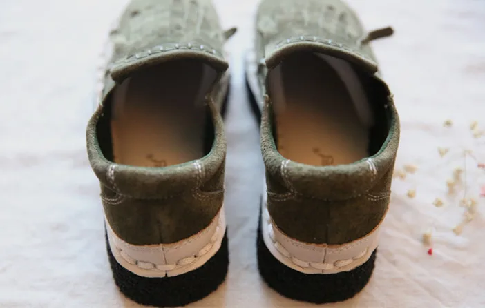 Новинка натуральная обувь ручной работы Careaymade из воловьей кожи в японском