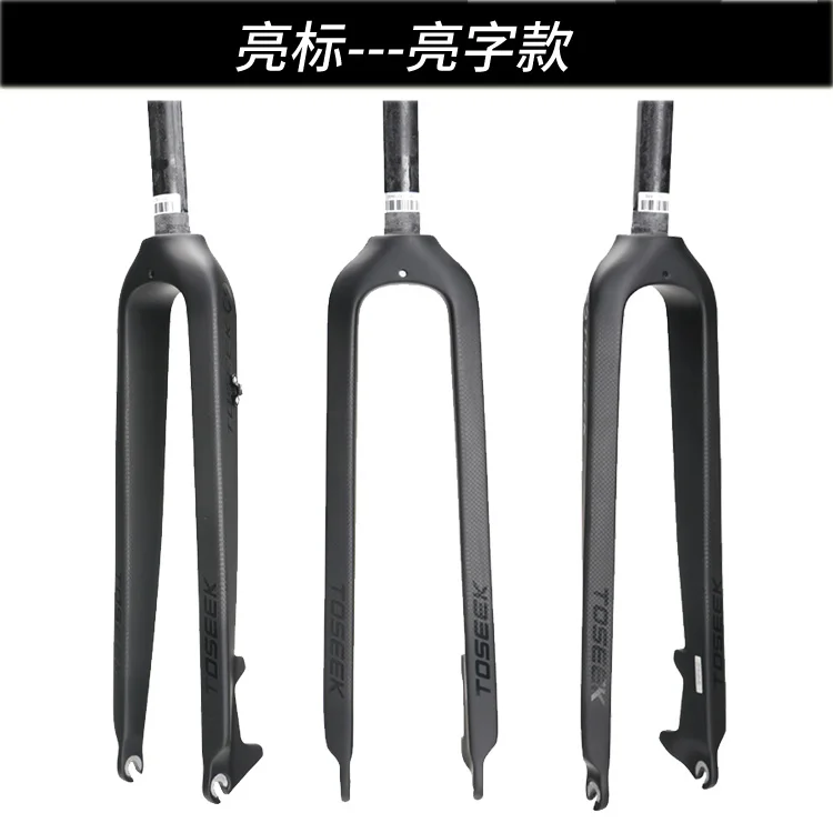 Toseek ультра светильник Mtb углеродная вилка 26 &quot/27 5&quot/29er конический горный