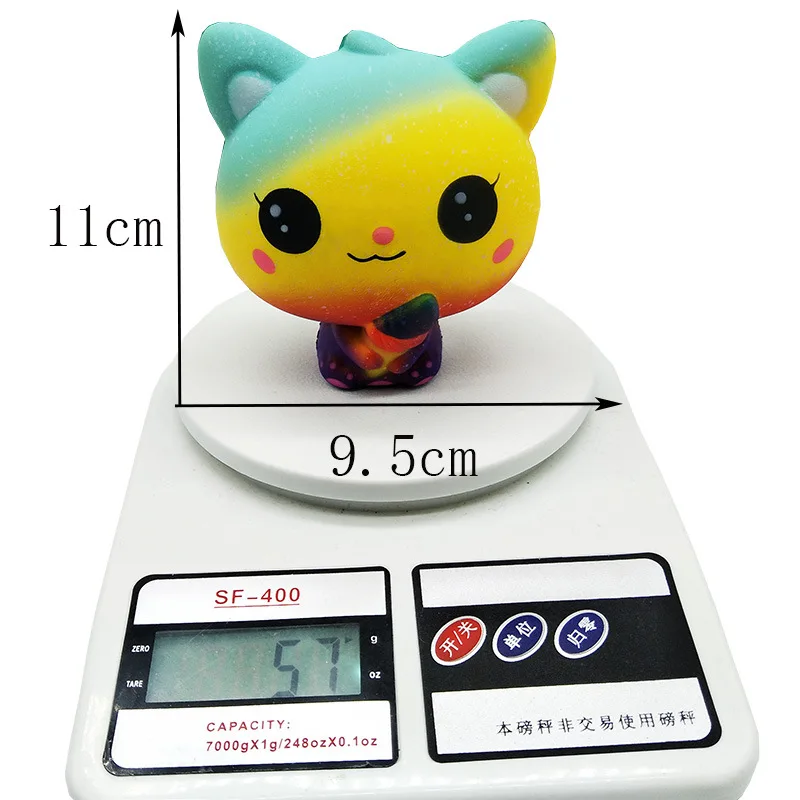 Kawaii Squishy Slow Rising Toy Ice cream cat Sweet Charm Scented Kid Fun Stress Reliever Gift Wholesale Kids Squeeze Toys | Игрушки и