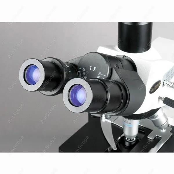 Составной Микроскоп AmScope поставки 40X-2500X Infinity Plan цифровой микроскоп для