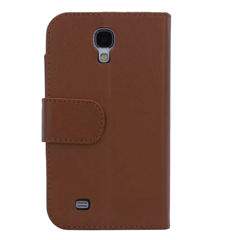 Чехол книжка из искусственной кожи в стиле ретро для Samsung Galaxy S4 i9500 SIV с подставкой