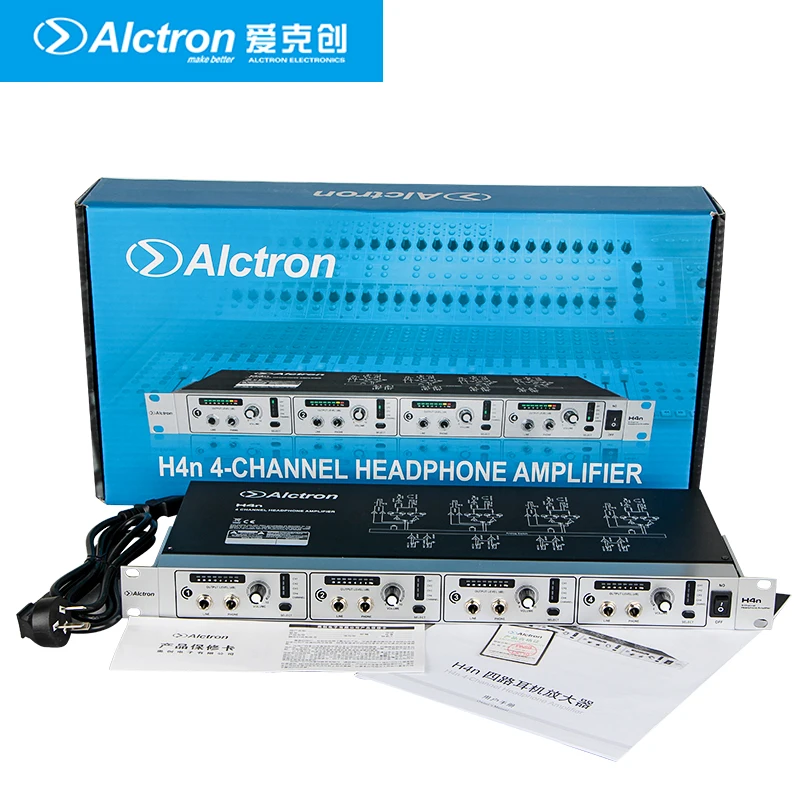 Alctron H4N Профессиональный высокомощный 4-канальный усилитель для - Цена: 13351.72