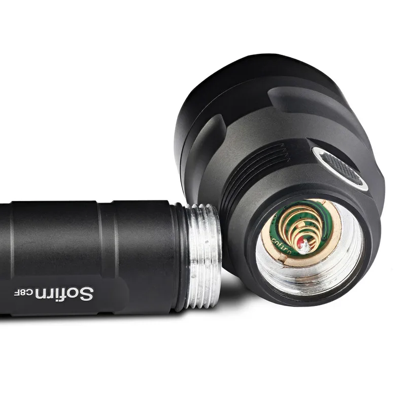 Sofirn C8F мощный светодио дный фонарик 18650 3 * Cree XPL Портативный факел Тактический