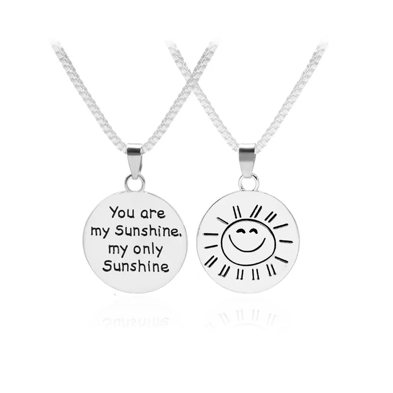 Ожерелье с подвеской Ты мой Солнечный свет My Only Sunshin|love gift|necklace loveinspirational necklace |