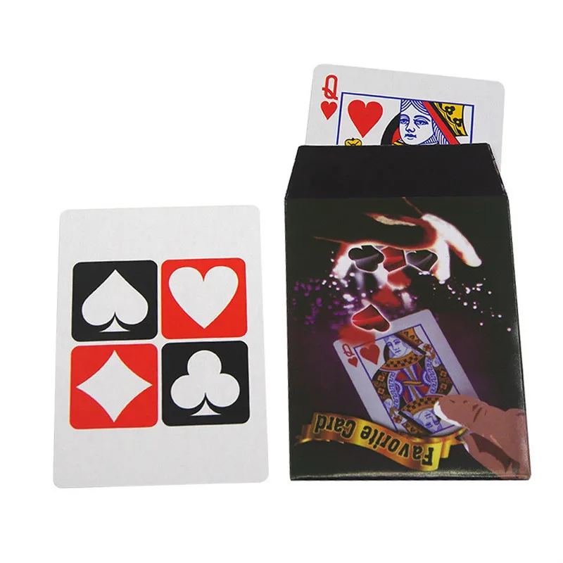 

5pcs/Set Favorite Card Set - Card Trick Magic Tricks Choose Close Up Magic Props Street Magic Gimmicks,Easy Magic