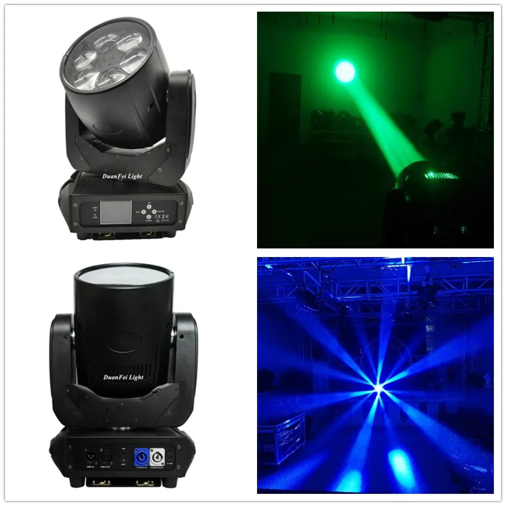 4 Unite 2018 Дискотека led вращающийся rgbw движущийся головной Луч dmx пчелиный глаз зум