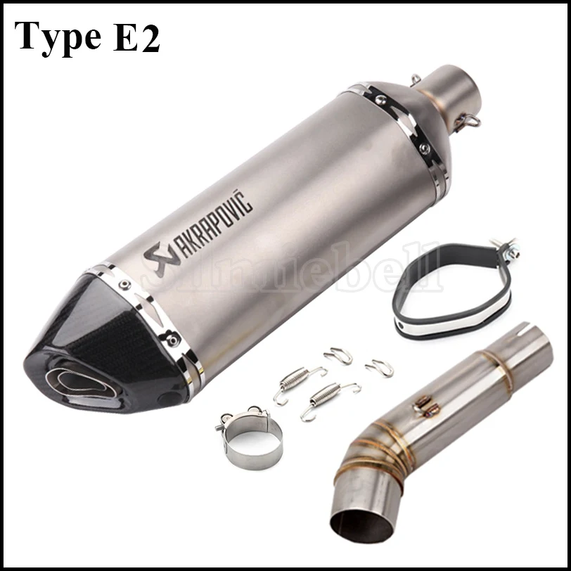 Выхлопная труба для мотоцикла Akrapovic Honda CB600F 2007 2013 Hornet 600 CBR F без шнуровки глушитель