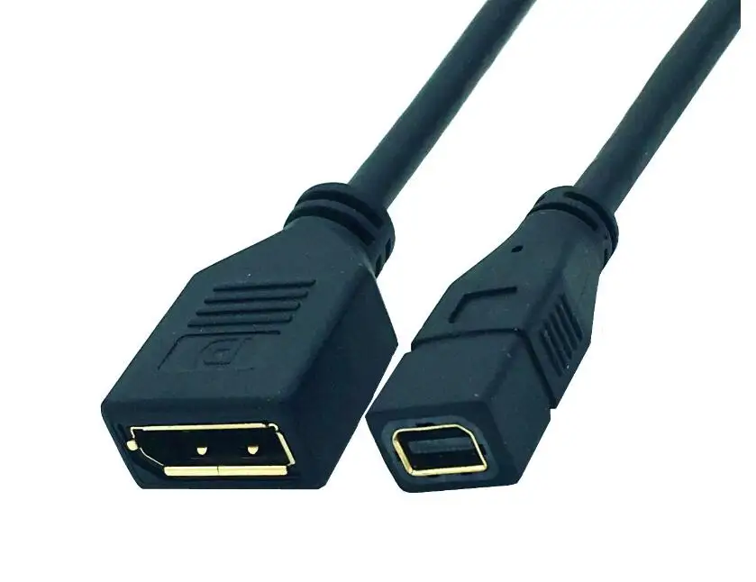 Позолоченный переходник DP-Mini DP Female Mini 1080P HD Displayport к 30 см | Компьютеры и офис
