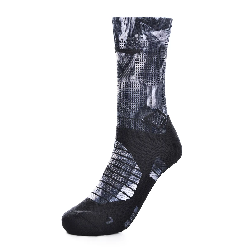 Li-Ning мужские спортивные носки для бадминтона 24-26 см 51.8% полиэстер 44.7% хлопок 3.5%