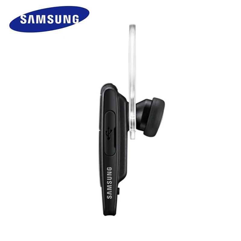 Оригинальные беспроводные bluetooth наушники SAMSUNG HM1950 с микрофоном черные ушным