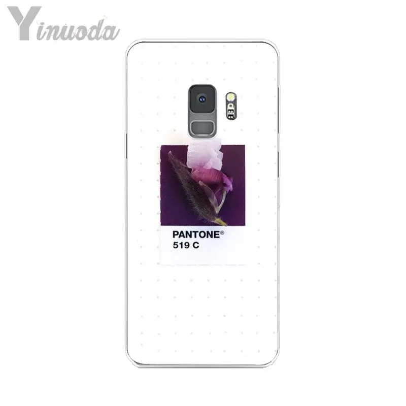 Высококачественный чехол Yinuoda Pantone для телефона Samsung S5 S4 S3 S7 edge S9 Plus S8 plus S6 |