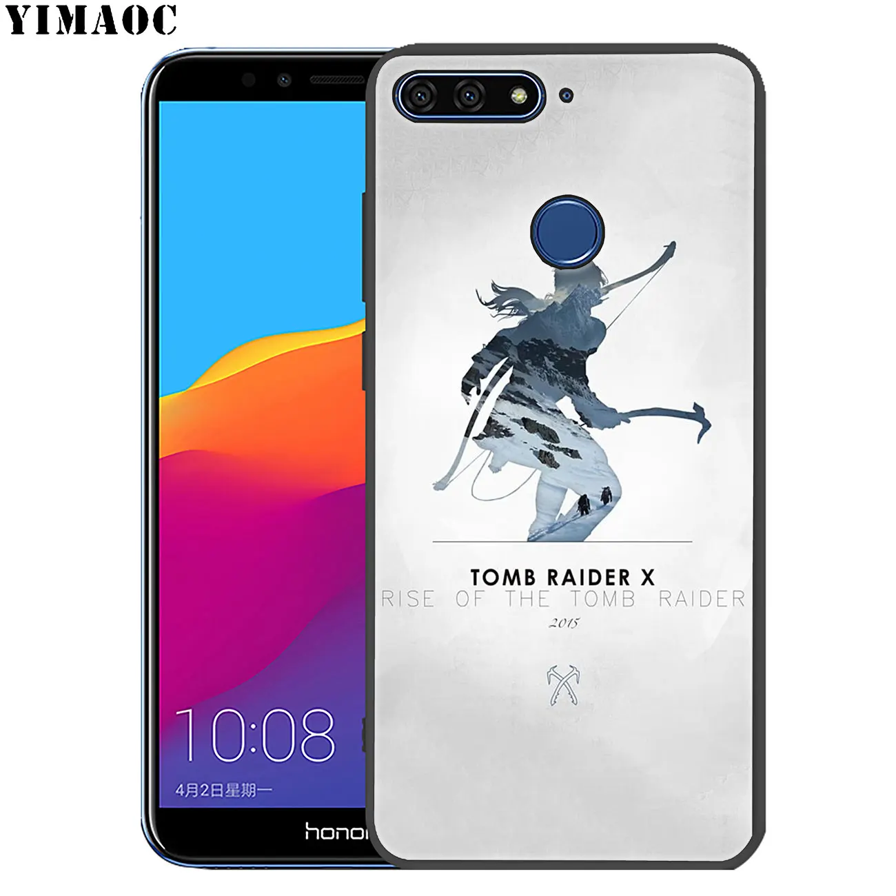 Мягкий силиконовый чехол YIMAOC для телефона Huawei P20 Pro P10 P9 P8 Lite Mini 2017 P Smart Z 2019 черный