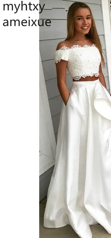 Женское вечернее платье с разрезом красно-белое официальное в пол вырезом