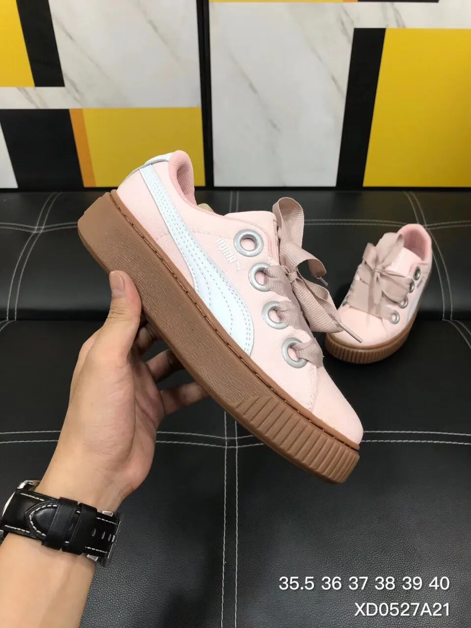 PUMA Новое поступление 2018 Puma Лена упрощенный сдобы холст обновления бадминтон