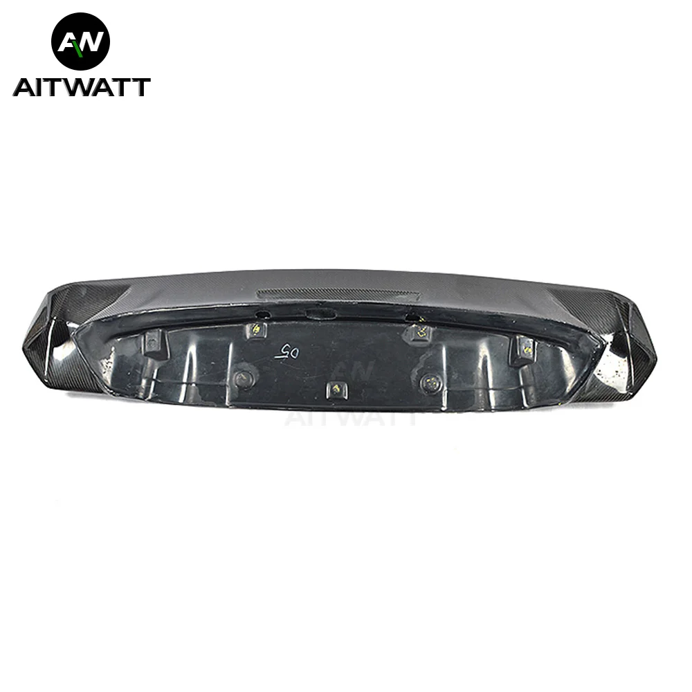 Для Volkswagen Scirocco 2009 2010 2011 2012 2013 2014 углеродное волокно задний спойлер на крышу