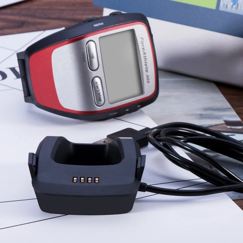 Профессиональный для Garmin Forerunner 205 305 сменный usb-кабель зарядки шнур зажим провода