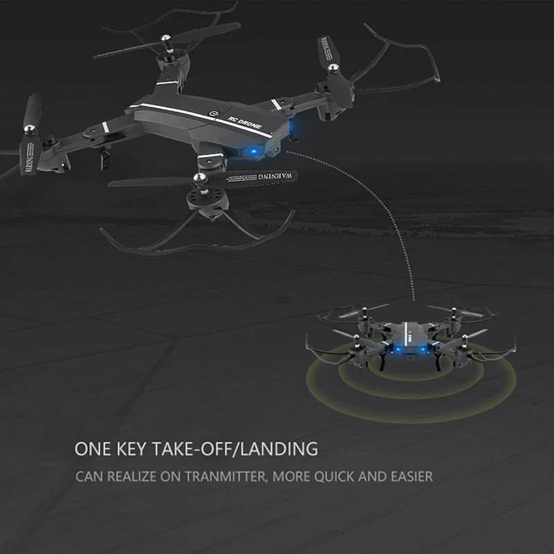Elfie Drone Мини Складная селфи Дрон с HD Видео-дроны Wi-Fi FPV-системы Quadcopter Вертолет один