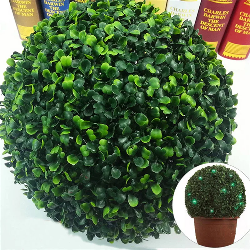 1 шт. зеленое искусственное растение шар дерево Топиарий Boxwood Свадьба Вечеринка