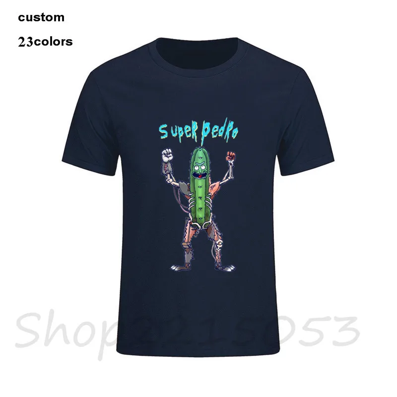 Преобладающая крик ricka y morty pickle Мужская футболка 2018 смешной Плюс Размер 6xl топы