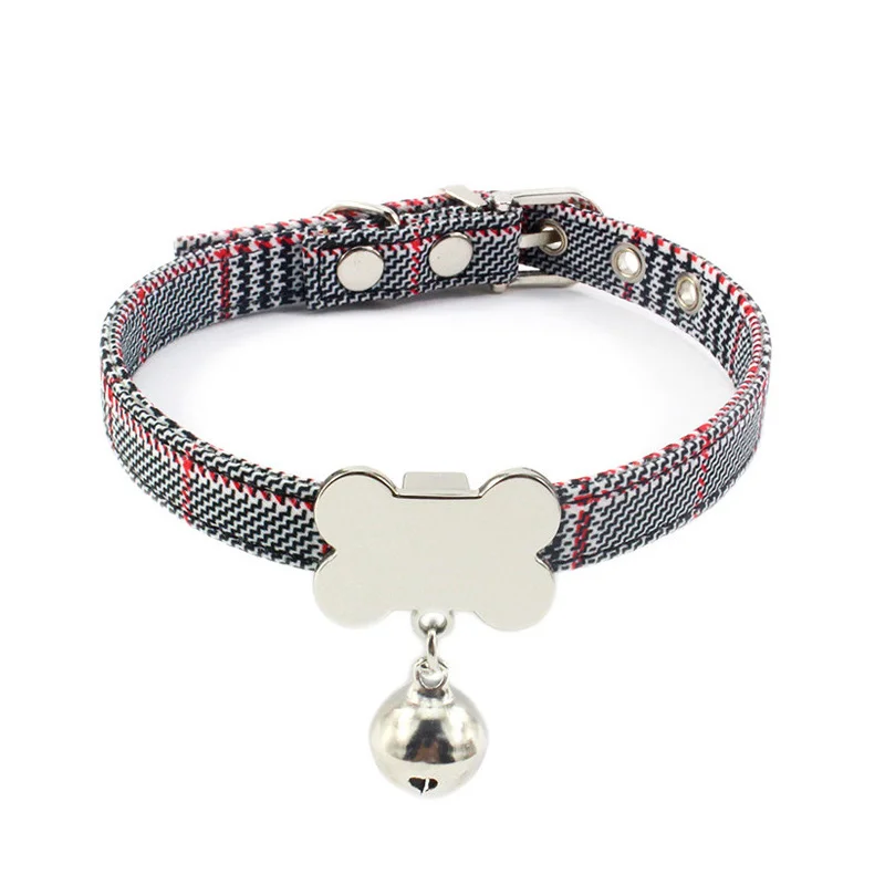 Pet персонализированные воротники мягкий кожа с гравировкой собака щенок