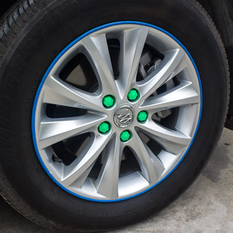 Колесная гайка для защиты болтов 20 шт. силиконовая крышка 19 мм Skoda Octavia Fabia Rapid Superb