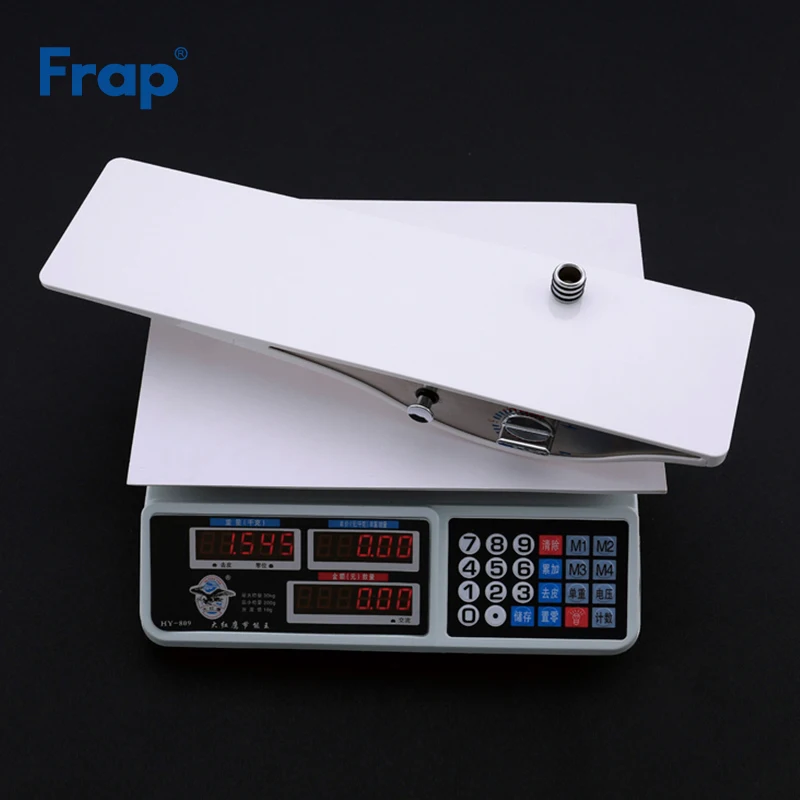 

Frap Bathroom Shower Faucet Set White Mixer Tap Chrome Brass Taps Rain ABS Handheld Shower Wall Mounted Waterfall Faucets Y24005