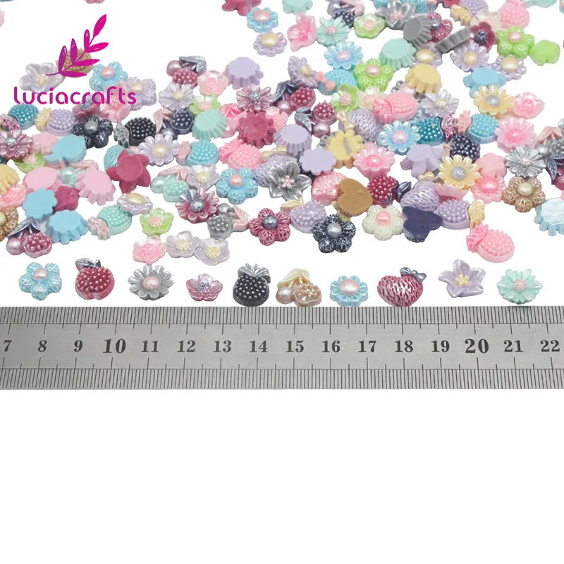 Lucia crafts 50 шт./лот 10-14 мм Случайные Смешанные формы с плоским основанием кабошон