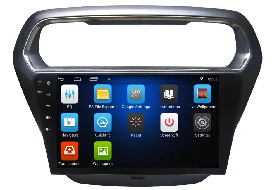 Бесплатная доставка Android 6.0 10.1 дюймовый автомобильный DVD GPS для Ford ЭСКОРТ 4-core