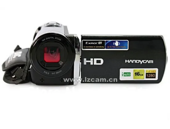 2012 New 16xdigital zoom 3.0 inch LTPS LCD screen FULL-HD 1080P 12MP hd digital video camera HDV-666 Free shipping | Электроника